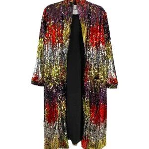 BB Dakota Sequin Duster Long Sleeve Size 2X NWOT